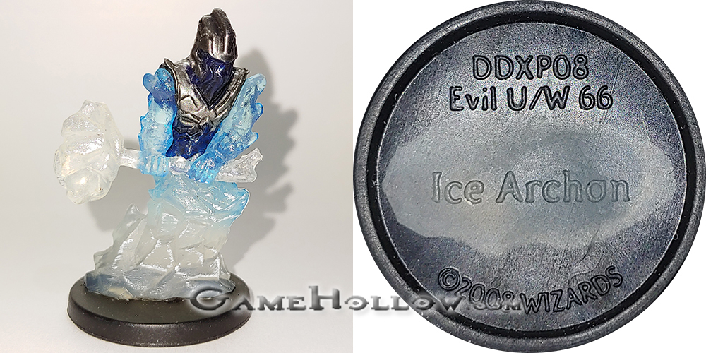 D&D Miniatures Dungeons of Dread  Ice Archon Promo, DDXP08 (Dungeons of Dread 29) very rare