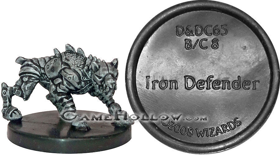 D&D Miniatures Dungeons of Dread  Iron Defender Promo, D&DC65 (Dungeons of Dread 36)