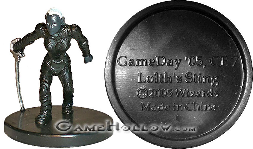 D&D Miniatures Underdark  Lolth's Sting Promo, GameDay 05 (Underdark 53)