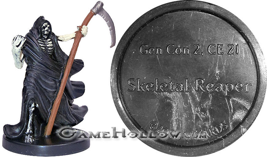 D&D Miniatures Blood War  Skeletal Reaper Promo, GenCon2 (Blood War 58)