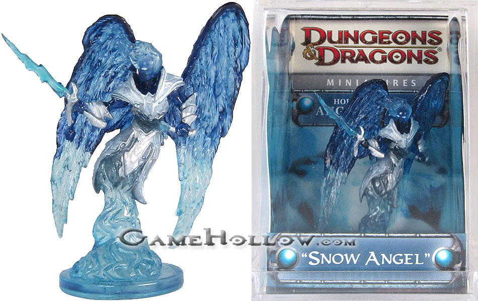 D&D Miniatures Promo Figures, EPIC Cards  Snow Angel of Valor Promo, Holiday Edition '09