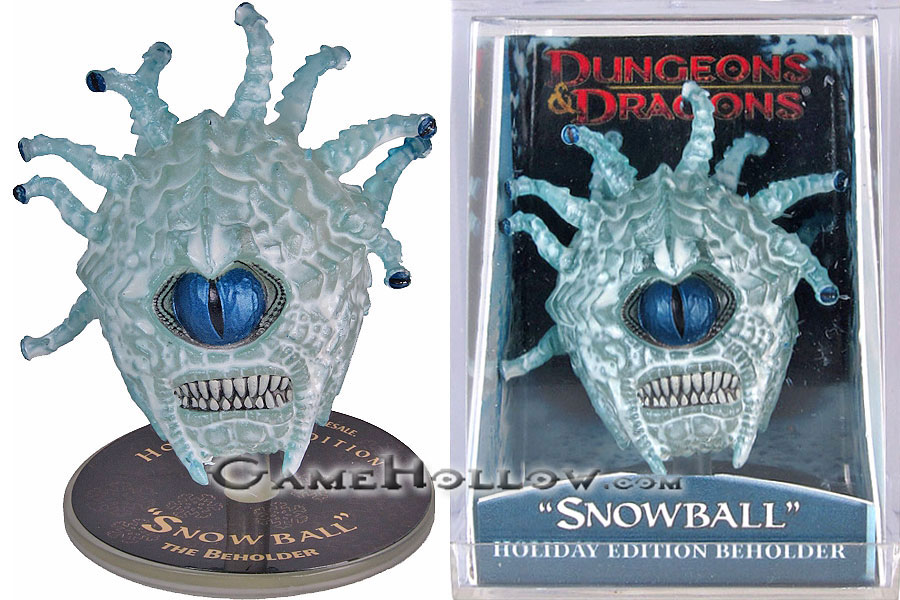 D&D Miniatures Promo Figures, EPIC Cards  Snowball the Beholder Promo, Holiday Edition '07