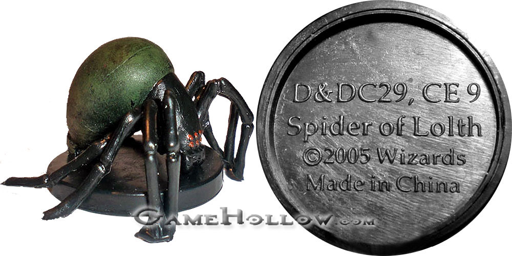 D&D Miniatures Underdark  Spider of Lolth Promo, D&DC29 (Underdark 57)