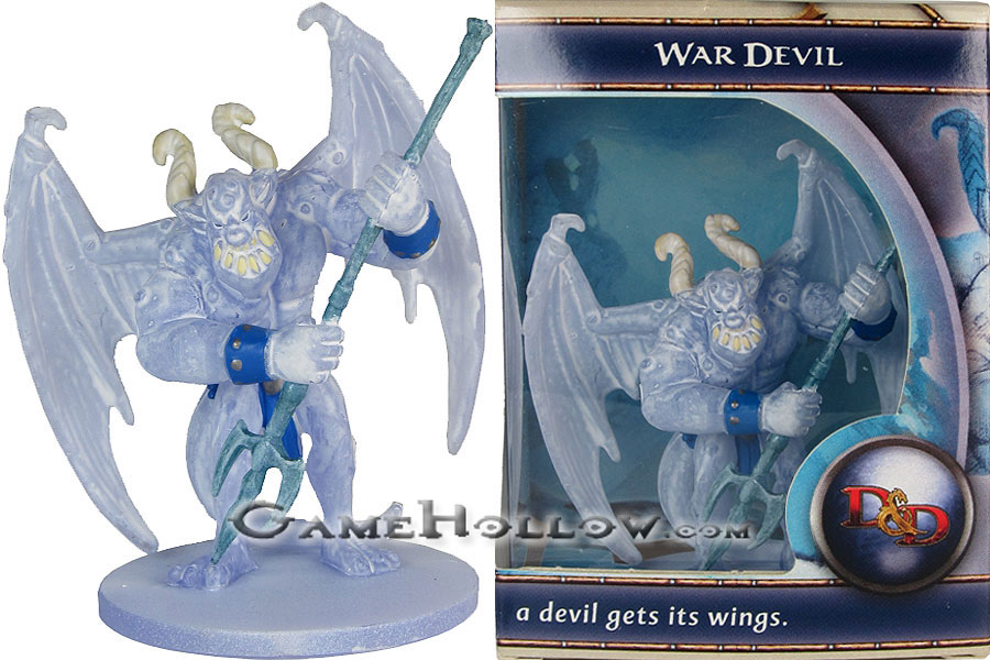 D&D Miniatures Promo Figures, EPIC Cards  Spiked Nog War Devil Promo, Holiday Edition '08