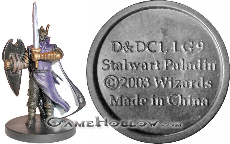 D&D Miniatures Dragoneye  Stalwart Paladin Promo, D&DC 1 (Dragoneye 08)