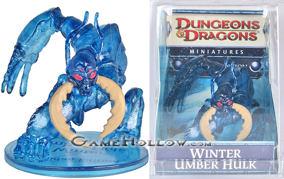 D&D Miniatures Promo Figures, EPIC Cards  Winter Umber Hulk Promo, Holiday Edition '10