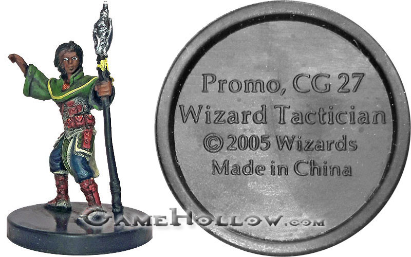 D&D Miniatures Underdark  Wizard Tactician Promo, Promo (Underdark 24)