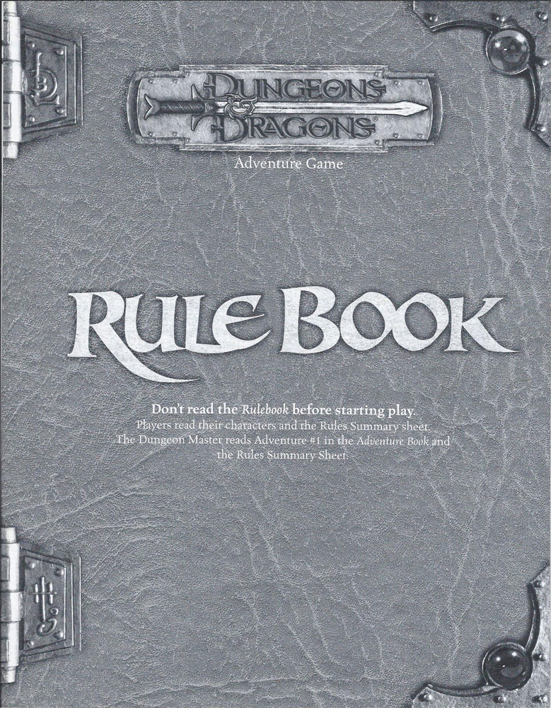 D&D Miniatures Maps, Tiles, Overlays, Campaigns Starter 2000 Rulebook paperback