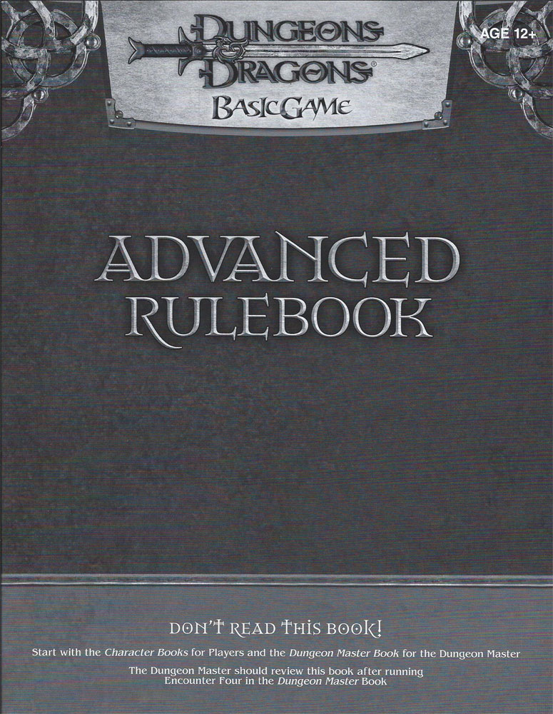 D&D Miniatures Maps, Tiles, Overlays, Campaigns Starter 2006 Advanced Rule Book Only Basic Game