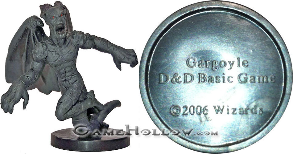 D&D Miniatures Starter Set Figures Starter Basic 2006 Gargoyle (Dragoneye)