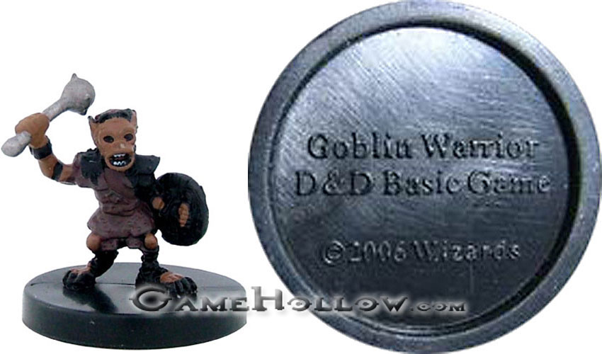 D&D Miniatures Starter Set Figures Starter Basic 2006 Goblin Warrior (Dragoneye)