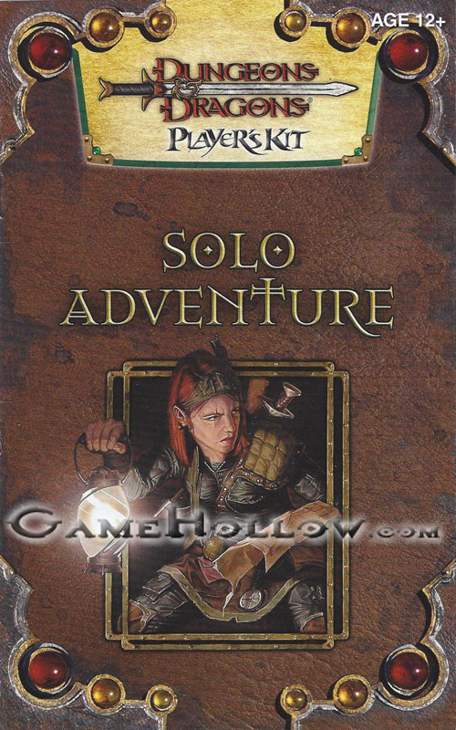 D&D Miniatures Maps, Tiles, Overlays, Campaigns Starter Player's Kit: Solo Adventure