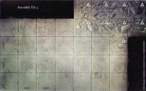 D&D Miniatures Maps, Tiles, Overlays, Campaigns Tile Assembly Tile 3 (Aberrations Starter)