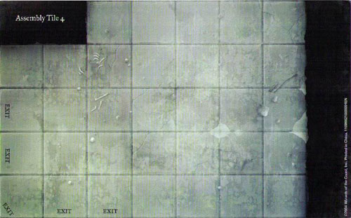 D&D Miniatures Maps, Tiles, Overlays, Campaigns Tile Assembly Tile 4 (Aberrations Starter)