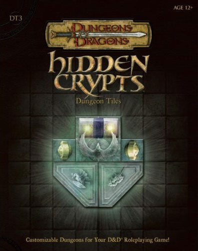 D&D Miniatures Maps, Tiles, Overlays, Campaigns Tiles Dungeon DT3 Hidden Crypts