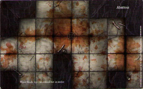 D&D Miniatures Maps, Tiles, Overlays, Campaigns Tile Abattoir (Harbinger Starter)