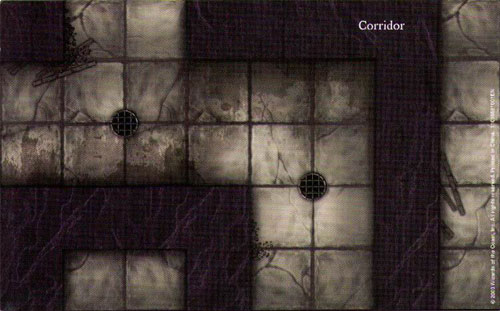 D&D Miniatures Maps, Tiles, Overlays, Campaigns Tile Corridor (Harbinger Starter)