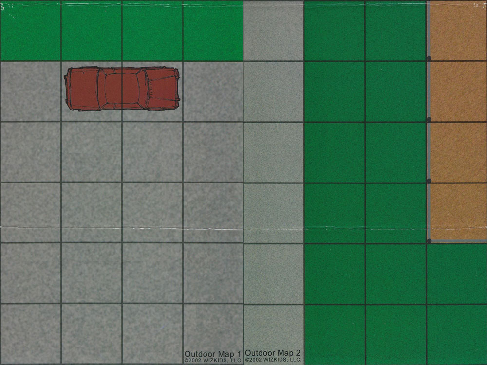 Heroclix Maps, Tokens, Objects, Online Codes Map Map 1 Outdoor / Map 2 Outdoor (Construction Site / Large Building Adventure Kit)