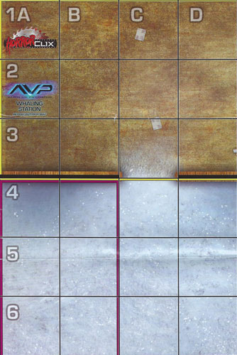 Heroclix Maps, Tokens, Objects, Online Codes Map Whaling Station (AvP Horrorclix)