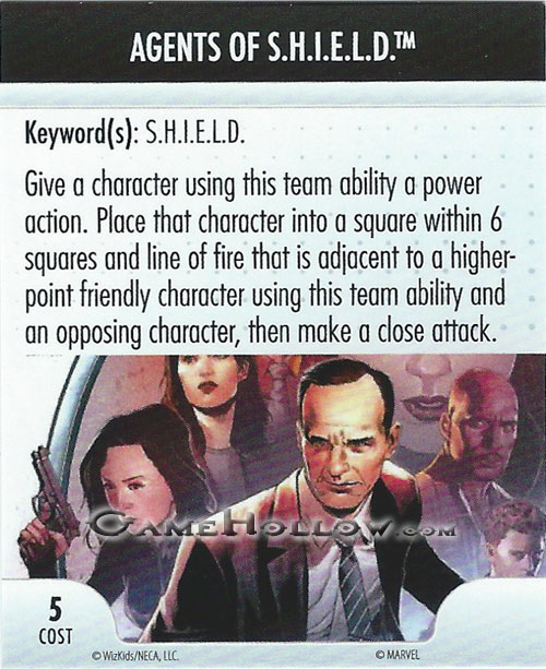 Heroclix Convention Exclusive Promos ATA Card Agents of S.H.I.E.L.D