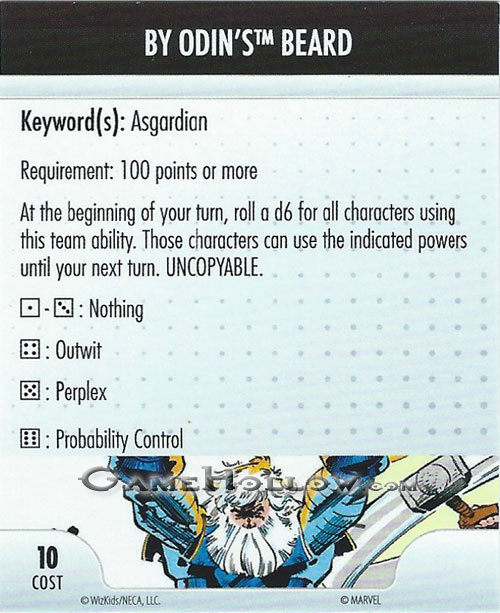 Heroclix Convention Exclusive Promos ATA Card By Odin's Beard Heroclix Convention Exclusive Promos ATA Card By Odin's Beard