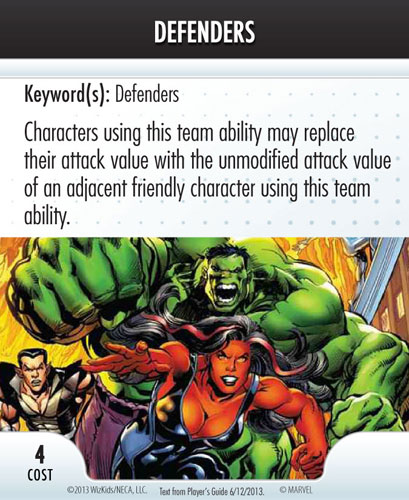 Heroclix Convention Exclusive Promos ATA card Defenders LE Heroclix Convention Exclusive Promos ATA card Defenders LE