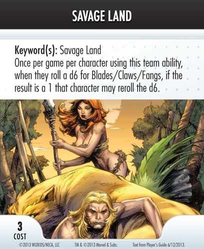 Heroclix Convention Exclusive Promos ATA card Savage Land LE