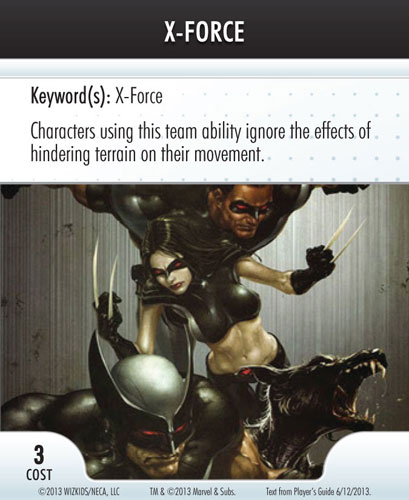 Heroclix Convention Exclusive Promos ATA card X-Force LE