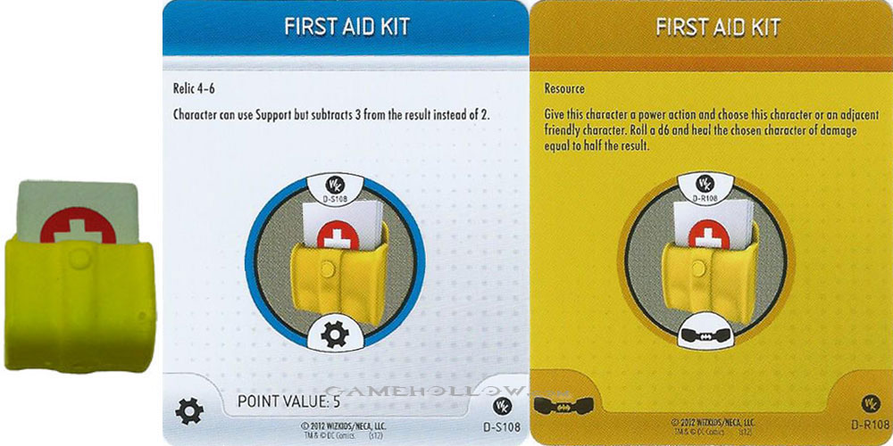 Heroclix Convention Exclusive Promos Utility Belt First Aid Kit SR Chase, D-S108 D-R108 Heroclix Convention Exclusive Promos Utility Belt First Aid Kit SR Chase, D-S108 D-R108