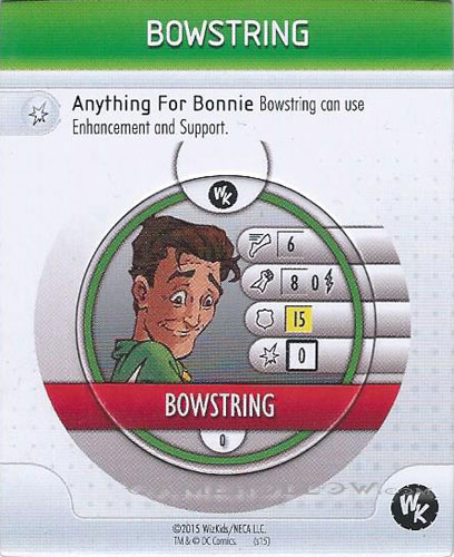 Heroclix Convention Exclusive Promos  Token Bystander Bowstring SR Chase,