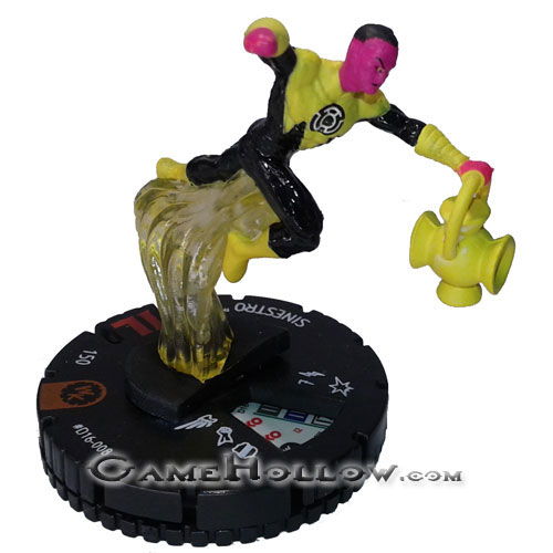 Heroclix Convention Exclusive Promos  Sinestro SR Chase, D16-008 (Injustice League)