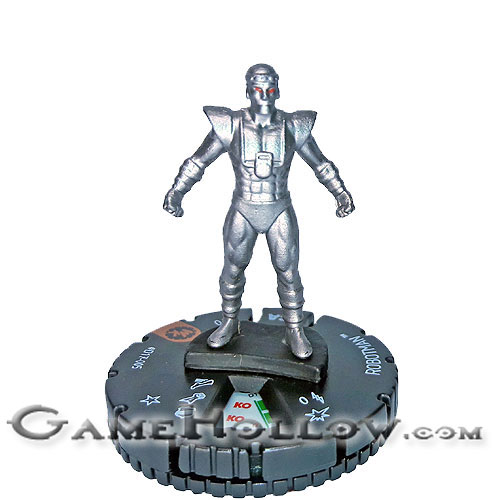 Heroclix Convention Exclusive Promos  Robotman SR Chase, D17-005 (Booster Gold)