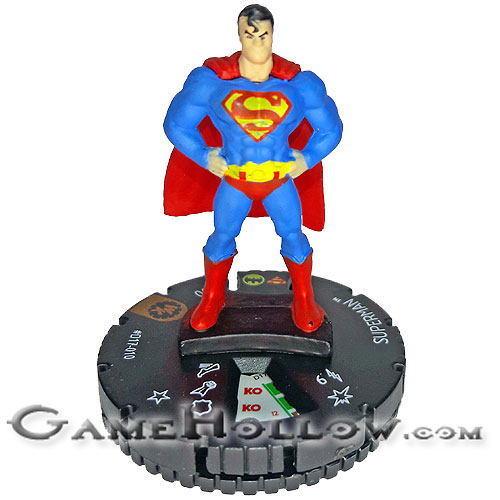 Heroclix Convention Exclusive Promos  Superman SR Chase, D17-010 (Trinity)