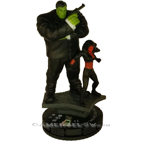 Heroclix Convention Exclusive Promos  Hulk & Red She-Hulk SR Chase, M-016