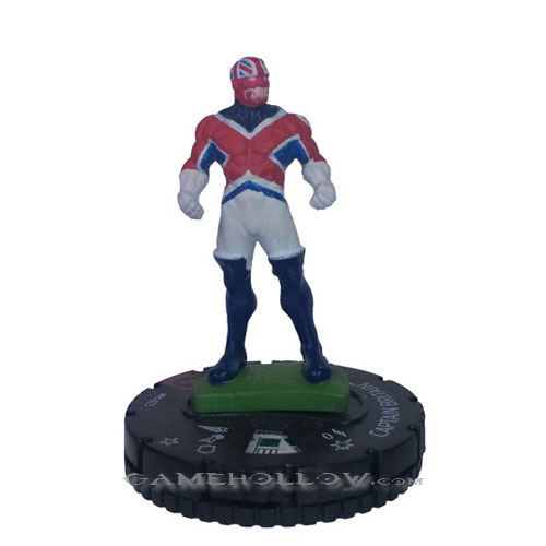 Heroclix Convention Exclusive Promos  Captain Britain SR Chase, M-023 (X-Men)