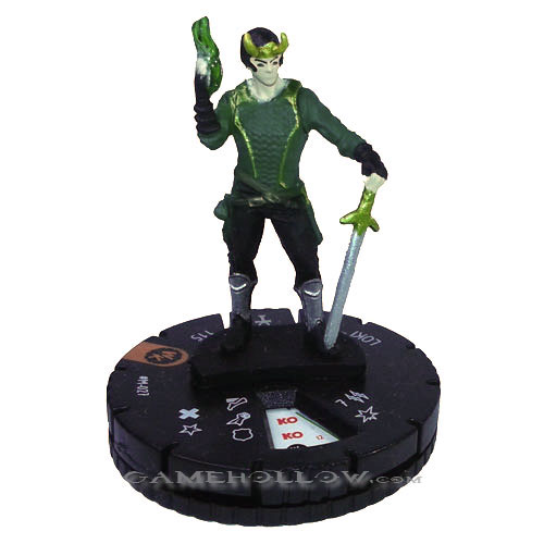 Heroclix Convention Exclusive Promos  Loki Agent of Asgard SR Chase, M-027