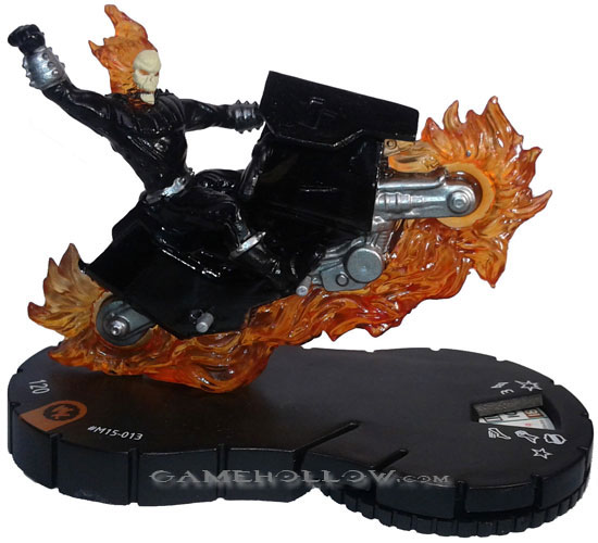Heroclix Convention Exclusive Promos  Ghost Rider SR Chase, M15-013 (Knights Motorcycle)