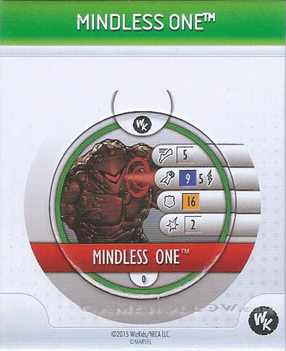 Heroclix Convention Exclusive Promos  Token Bystander Mindless One SR Chase, (Mystical)