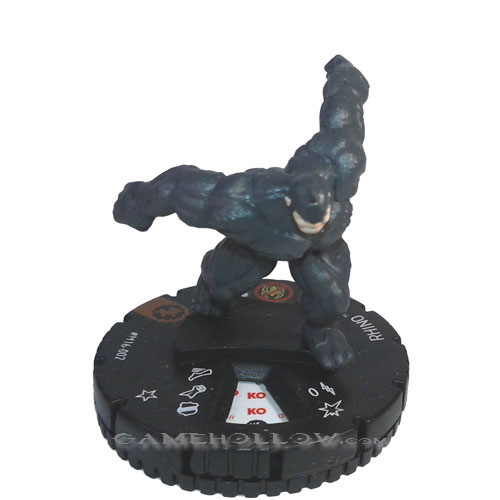 Heroclix Convention Exclusive Promos  Rhino SR Chase, M16-002 (Sinister Six)