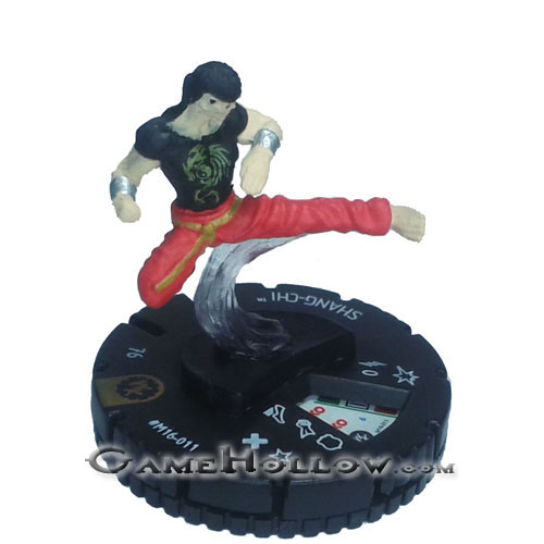 Heroclix Convention Exclusive Promos  Shang Chi SR Chase, M16-011 (Marvel Defenders)