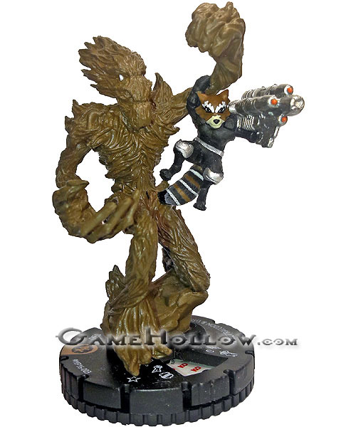 Heroclix Convention Exclusive Promos  Rocket Raccoon Groot SR Chase, MP16-003