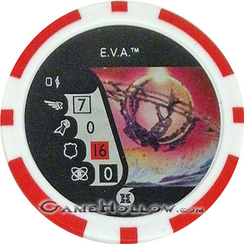 Heroclix Convention Exclusive Promos Token Marvel, E.V.A Heroclix Convention Exclusive Promos Token Marvel, E.V.A