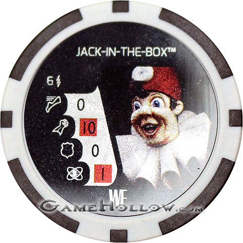 Heroclix Convention Exclusive Promos Token DC, Jack-in-the-Box Heroclix Convention Exclusive Promos Token DC, Jack-in-the-Box