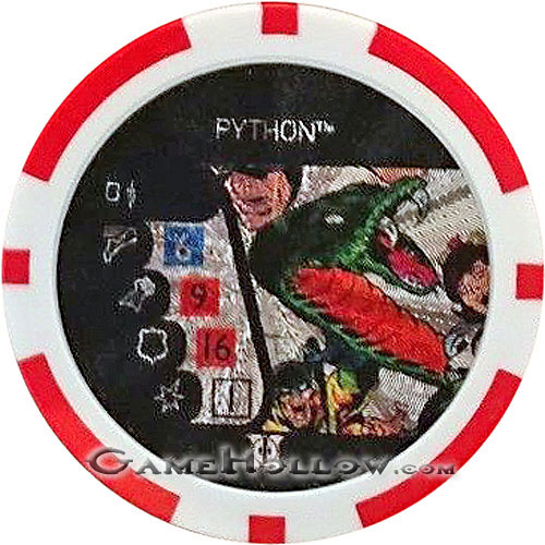 Heroclix Convention Exclusive Promos Token Marvel, Python Heroclix Convention Exclusive Promos Token Marvel, Python