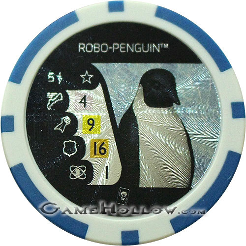 Heroclix Convention Exclusive Promos Token DC, Robo-Penguin (Pulse Wave Pink) Heroclix Convention Exclusive Promos Token DC, Robo-Penguin (Pulse Wave Pink)