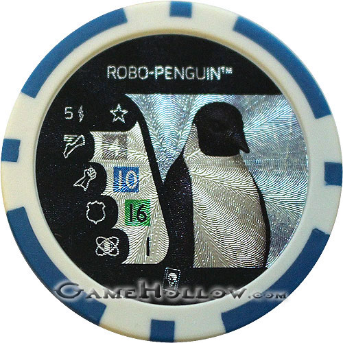 Heroclix Convention Exclusive Promos Token DC, Robo-Penguin (Psy Blast Tan) Heroclix Convention Exclusive Promos Token DC, Robo-Penguin (Psy Blast Tan)