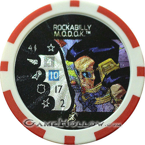 Heroclix Convention Exclusive Promos Token Marvel, Rockabilly M.O.D.O.K Heroclix Convention Exclusive Promos Token Marvel, Rockabilly M.O.D.O.K