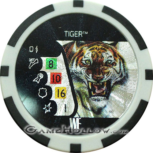 Heroclix Convention Exclusive Promos Token DC, Tiger Heroclix Convention Exclusive Promos Token DC, Tiger