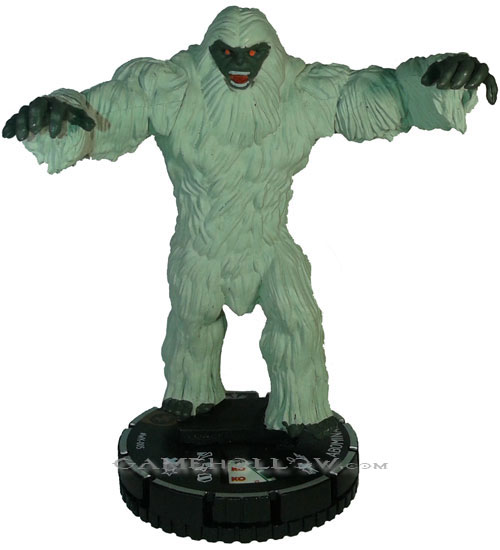 Heroclix Convention Exclusive Promos  Abominable Snowman SR Chase, WK-005 (Yeti)