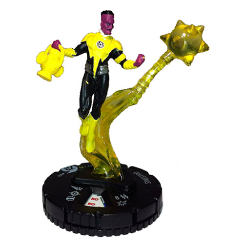 Heroclix DC DC 75th Anniversary  003 Sinestro (Fast Forces) Yellow Lantern